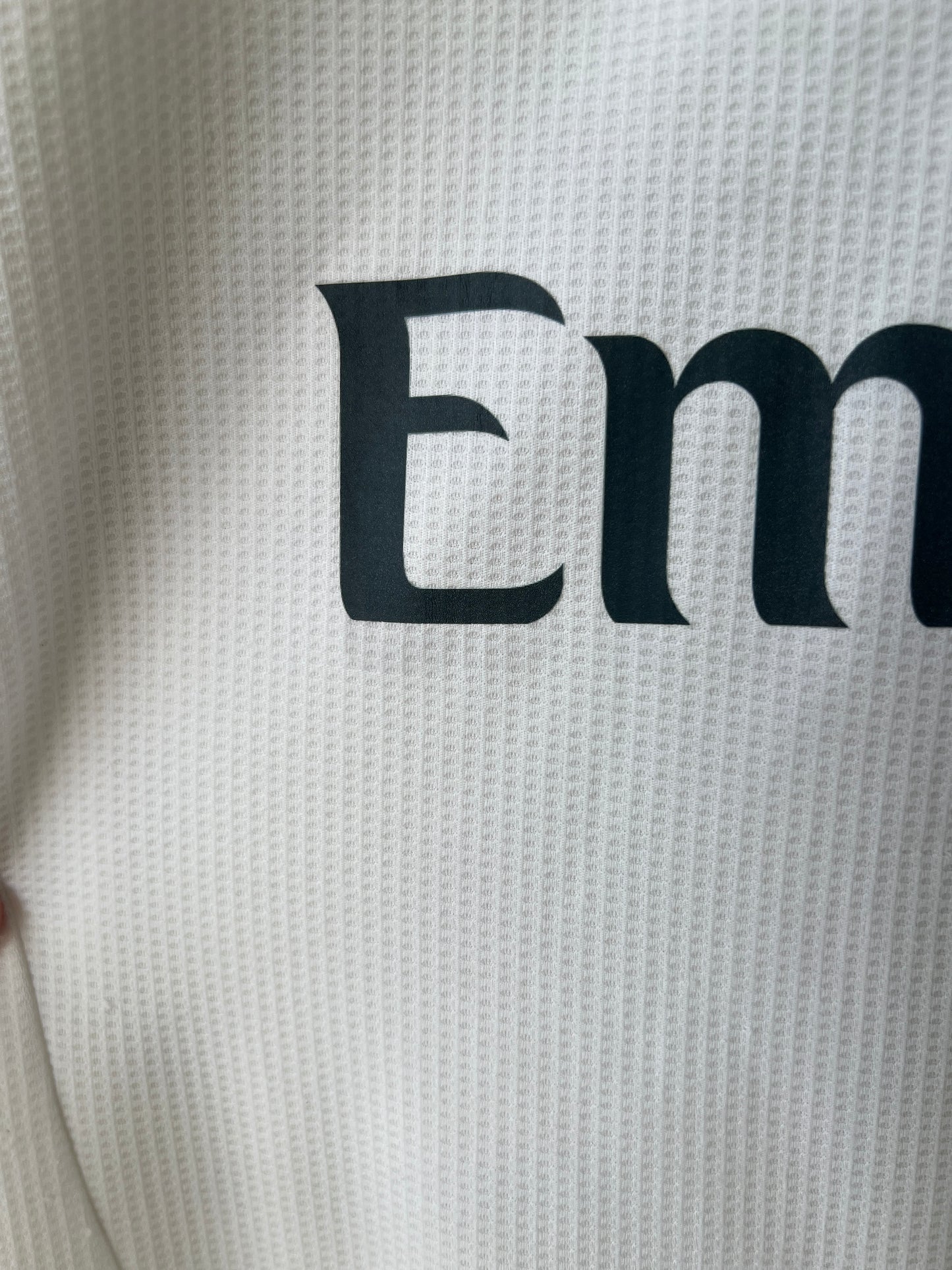 (L) Real Madrid 2015-16 Home Long Sleeve Shirt Bale #11