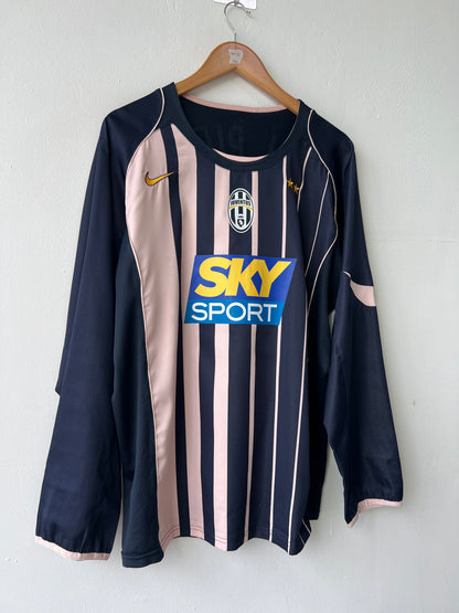 (XL) Juventus 2004-05 Away Long Sleeve Shirt Del Piero #10