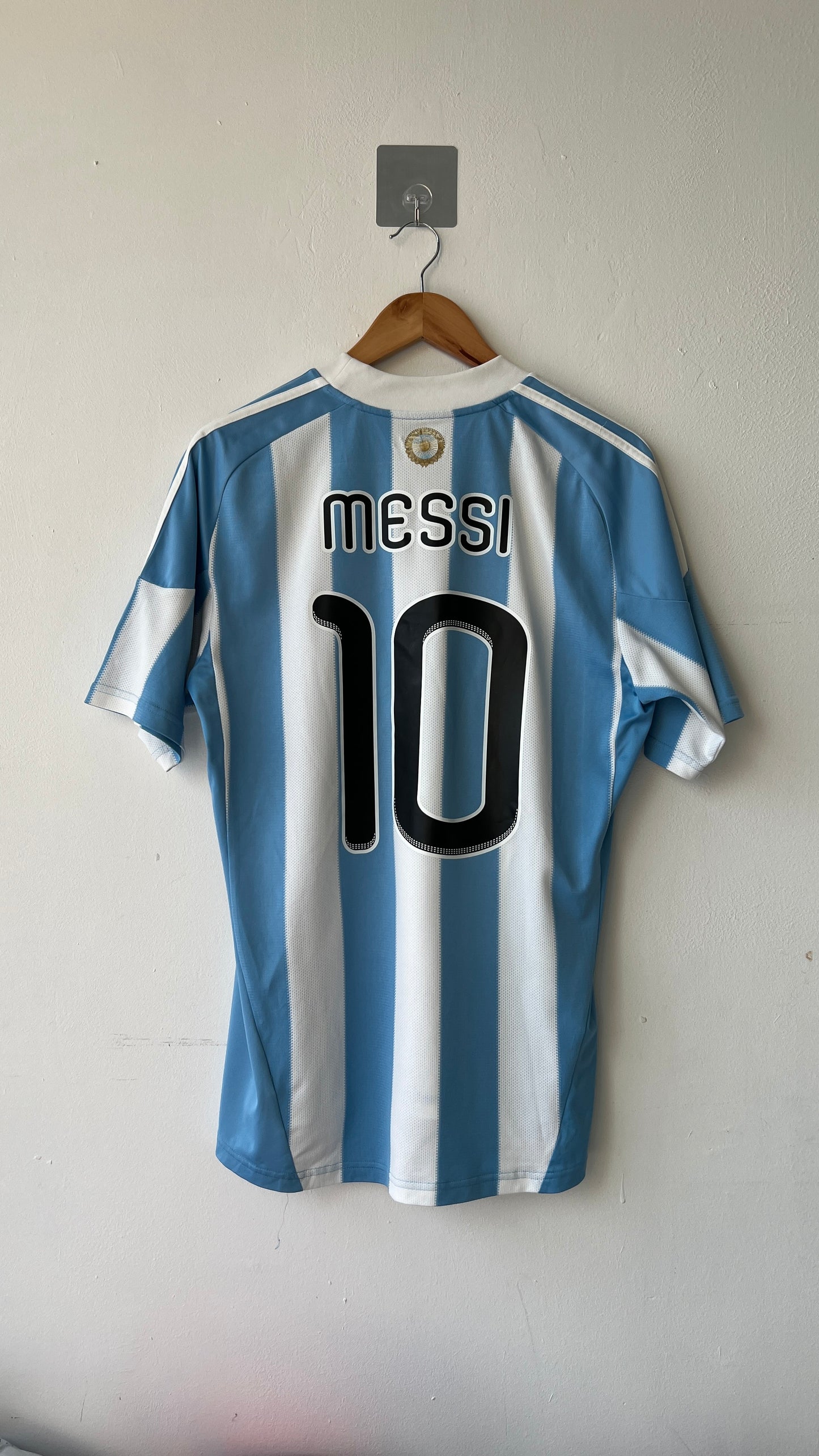 Argentina 2010-11 Home Shirt Messi #10 (M)