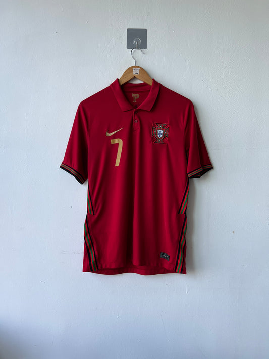 (M) Portugal 2020-21 Home Shirt Ronaldo #7