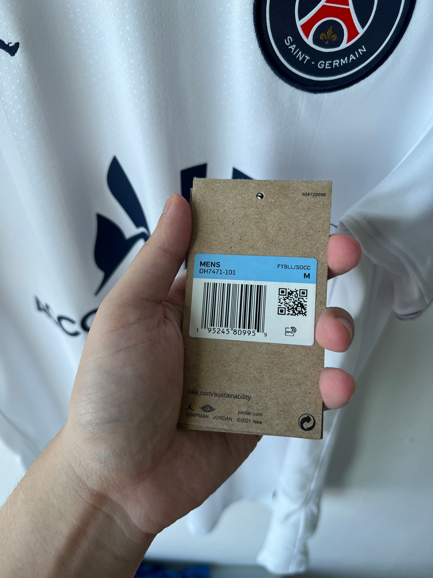 (M) PSG 2021-22 Fourth Shirt Mbappe #7 (NEW)