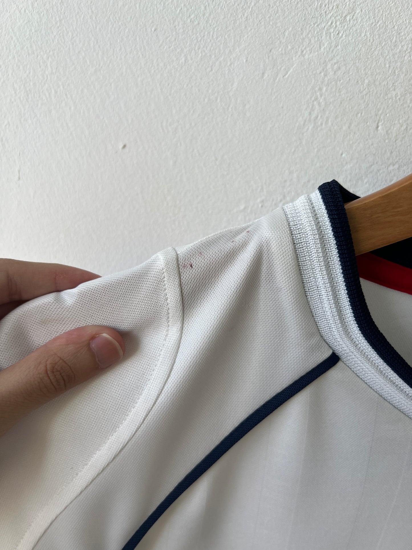 (L) England 2001-03 Home Shirt Beckham #7