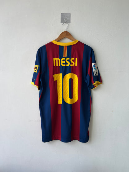 (L) Barcelona 2010-11 Home Shirt Messi #10