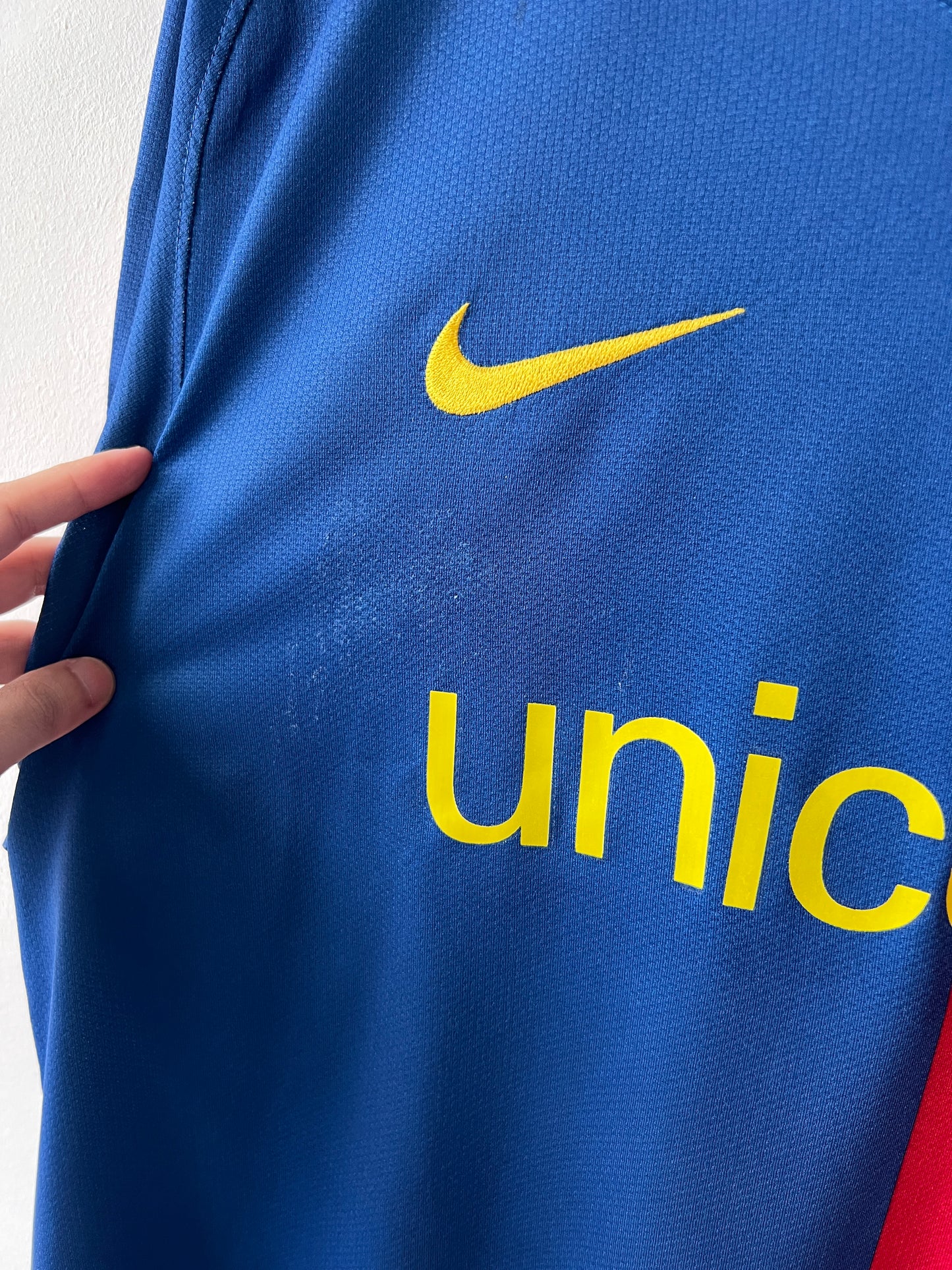 (L) Barcelona 2008-09 Home Long Sleeve Shirt Messi #10