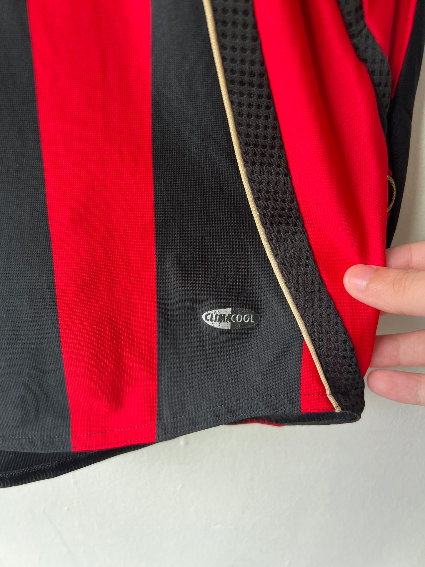 (M) AC Milan 2006-07 Home Long Sleeve Shirt Kaka #22