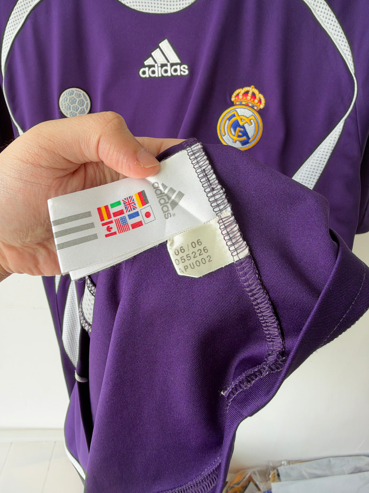 (XL) Real Madrid 2006-07 Third Shirt Beckham #23