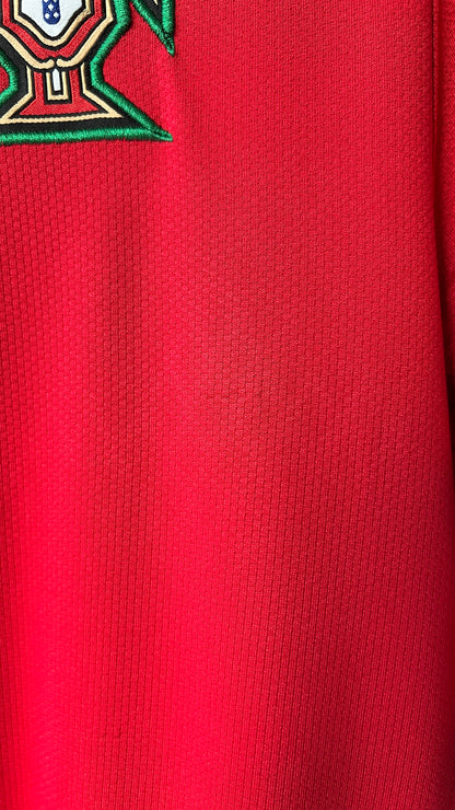 Portugal 2008-10 Home Shirt Ronaldo #7 (L/XL)