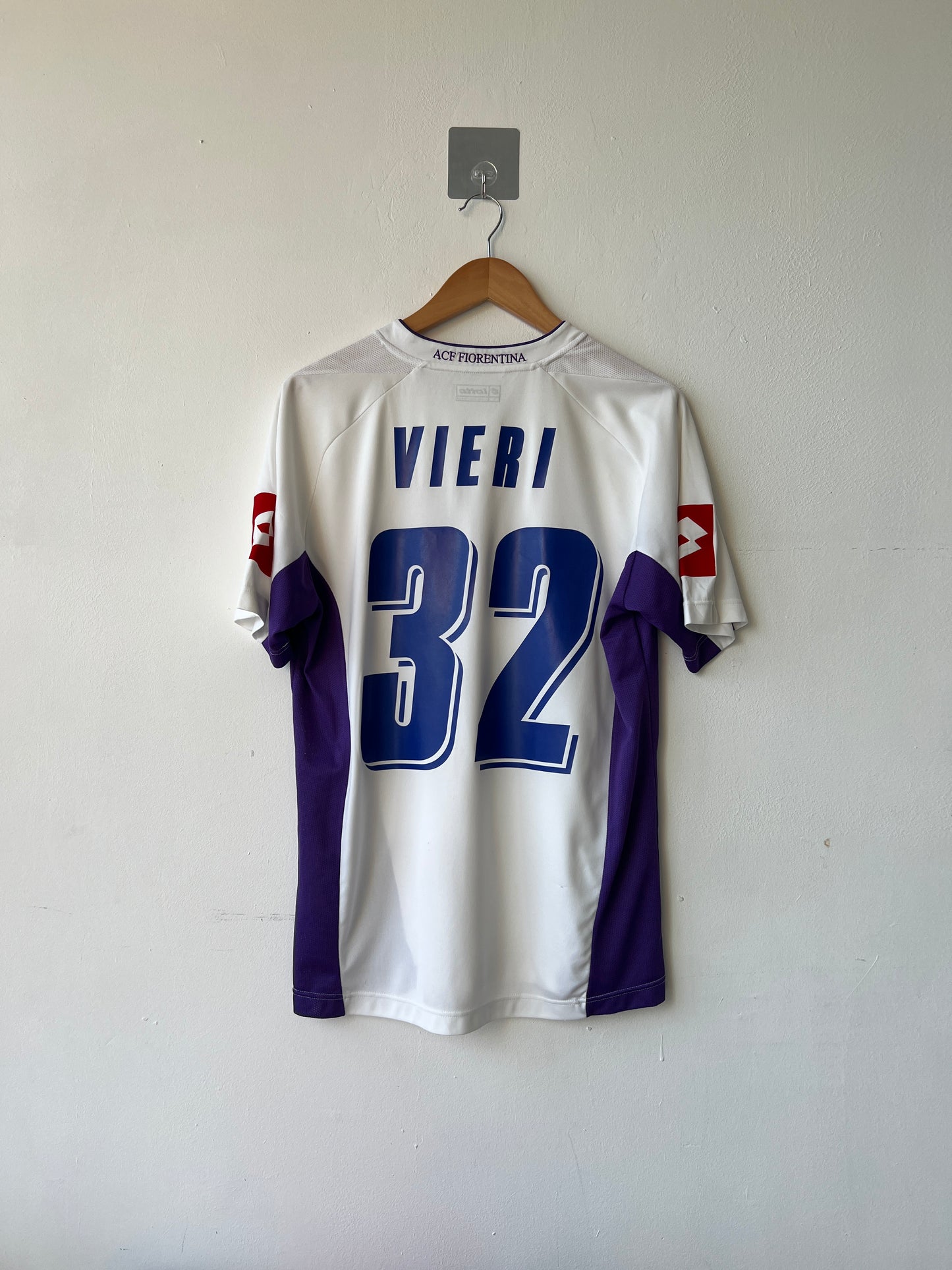 Fiorentina 2007-08 Away Shirt Vieri #32 (L fits M)