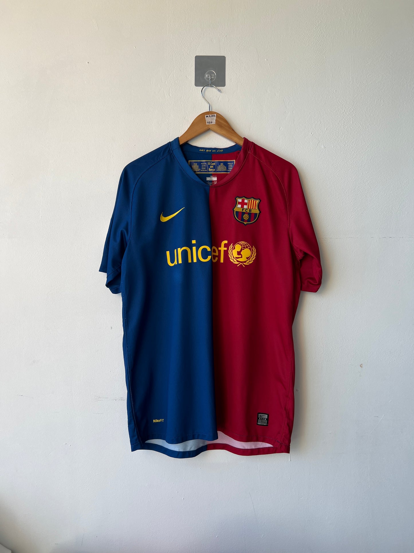 Barcelona 2008-09 Home Shirt Henry #14 (M)
