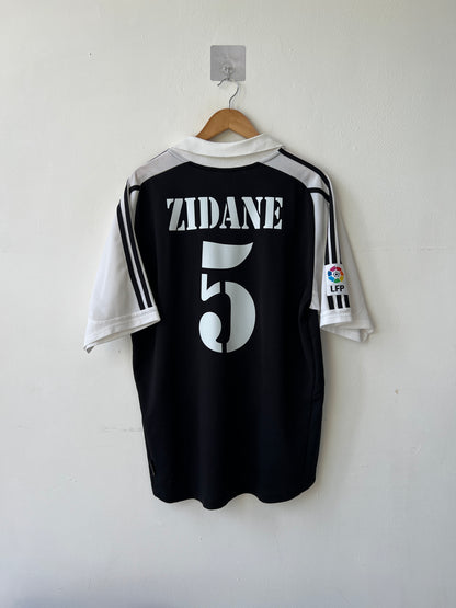 (L) Real Madrid 2001-02 Away Shirt Zidane #5