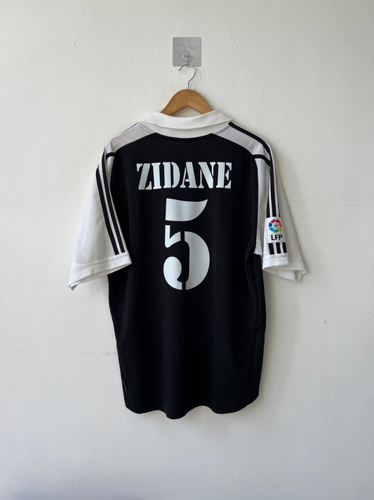 (L) Real Madrid 2001-02 Away Shirt Zidane #5