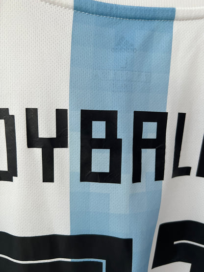 (L) Argentina 2018-19 Home Shirt Dybala #21