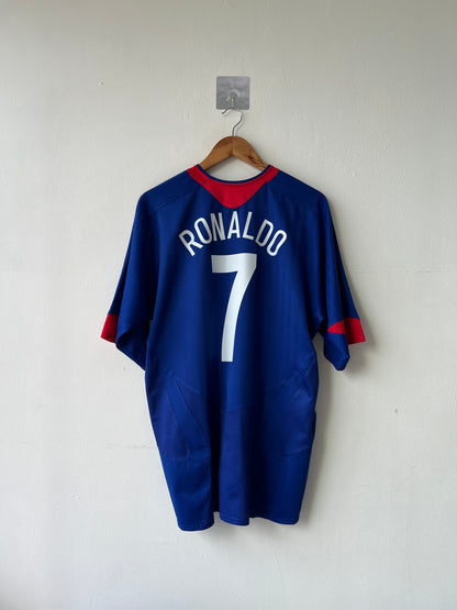 (XL) Manchester United 2005-06 Away Shirt Ronaldo #7