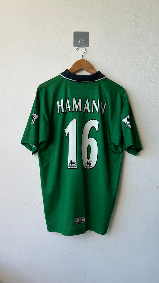 Liverpool 1999-00 Away Shirt Hamman #16 (M/L)