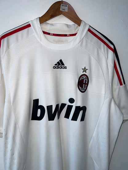 (L fits XL) AC Milan 2008-09 Away Shirt Beckham #32