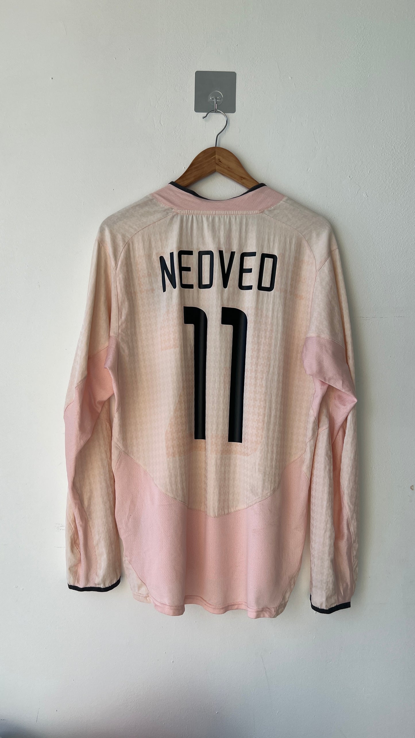 Juventus 2003-04 Away LS Shirt Nedved #11 (L)