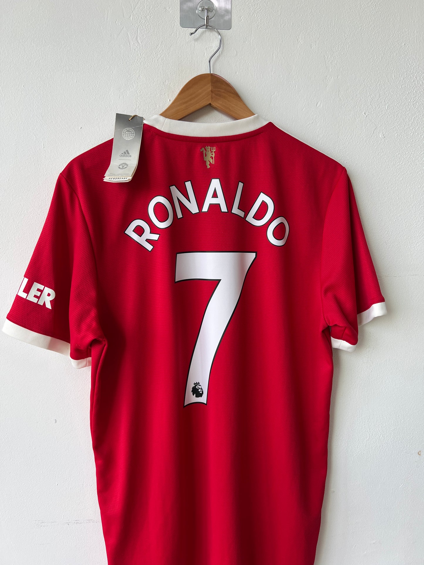 (L) Manchester United 2021-22 Home Shirt Ronaldo #7 (NEW)