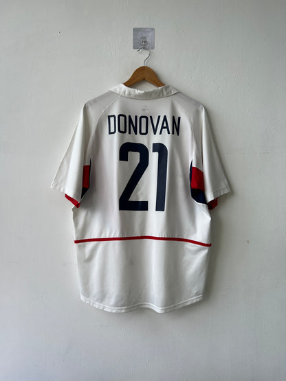 (L) USA 2002-04 Home Shirt Donovan #21