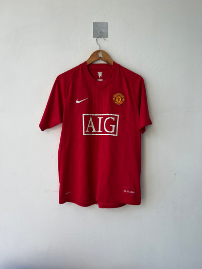 (M) Manchester United 2007-09 Home Shirt Ronaldo #7