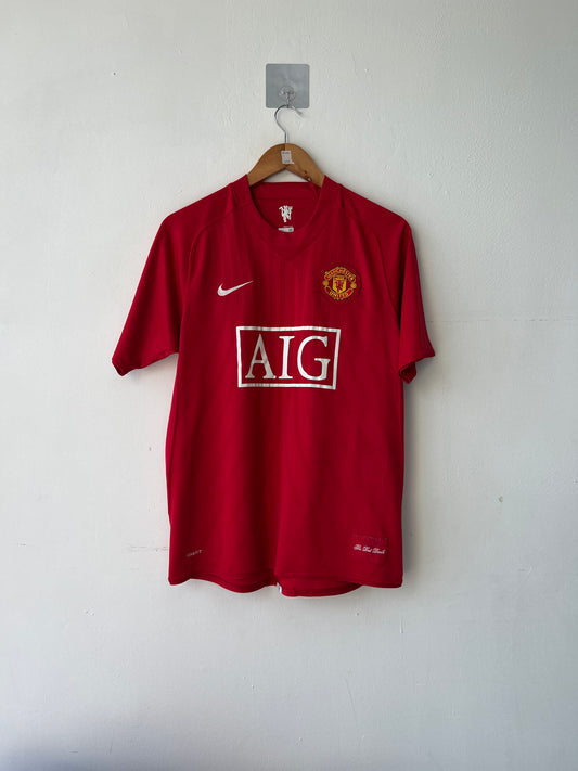 (M) Manchester United 2007-09 Home Shirt Ronaldo #7