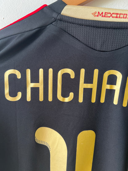 (L) Mexico 2011-13 Away Shirt Chicharito #14 (NEW)