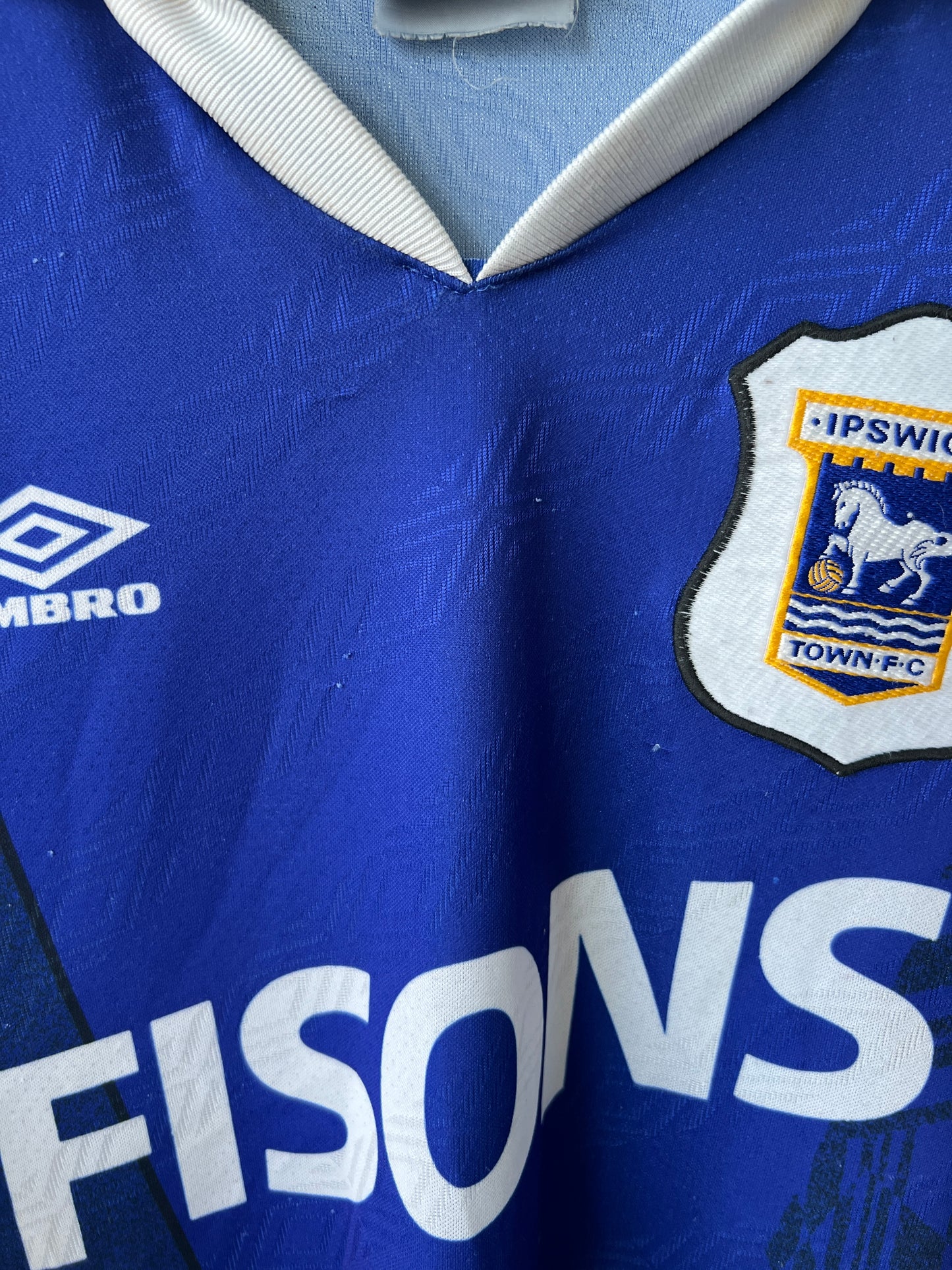 (XL) Ipswich 1994-95 Home Shirt