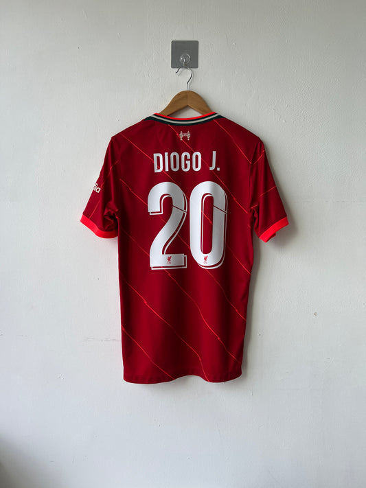 (M) Liverpool 2021-22 Home Shirt Diogo Jota #20