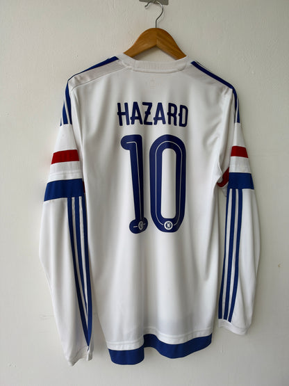 (M) Chelsea 2015-16 Away Long Sleeve Shirt Hazard #10