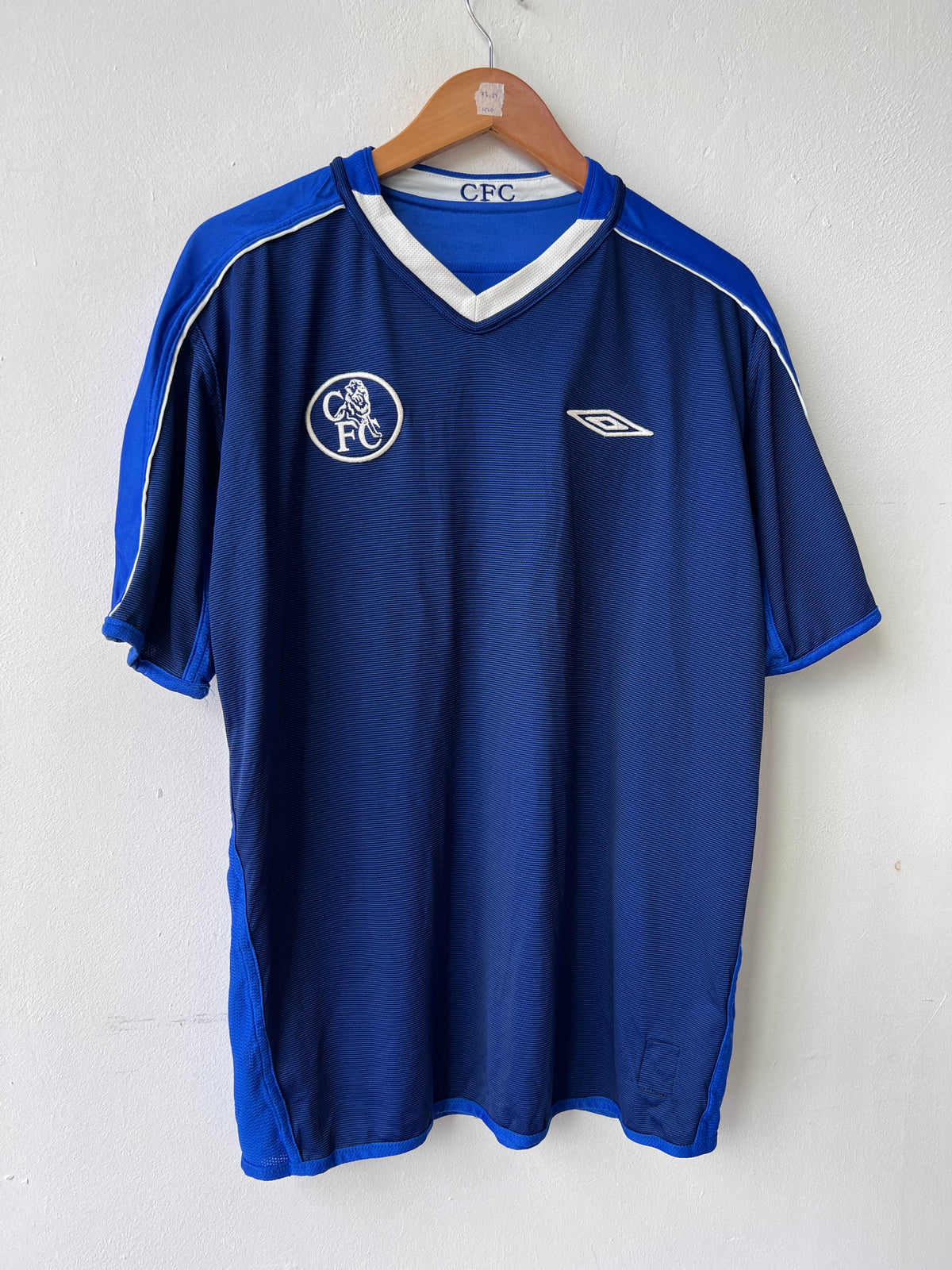 (L) Chelsea 2003-05 Home Shirt Drogba #15 (Reversible)
