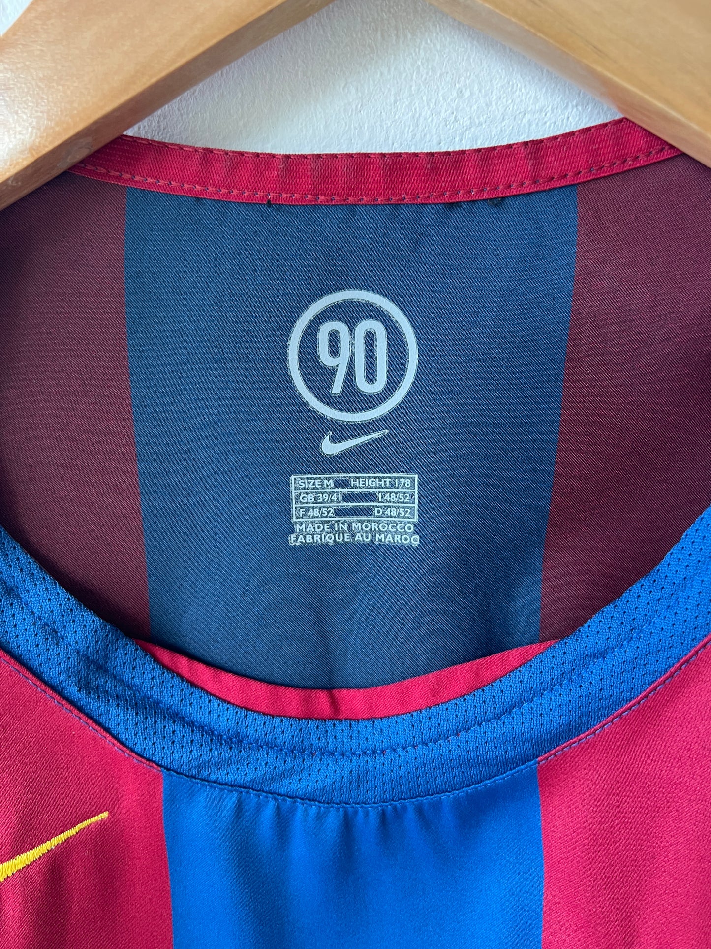 (M) Barcelona 2004-05 Home Shirt Messi #30