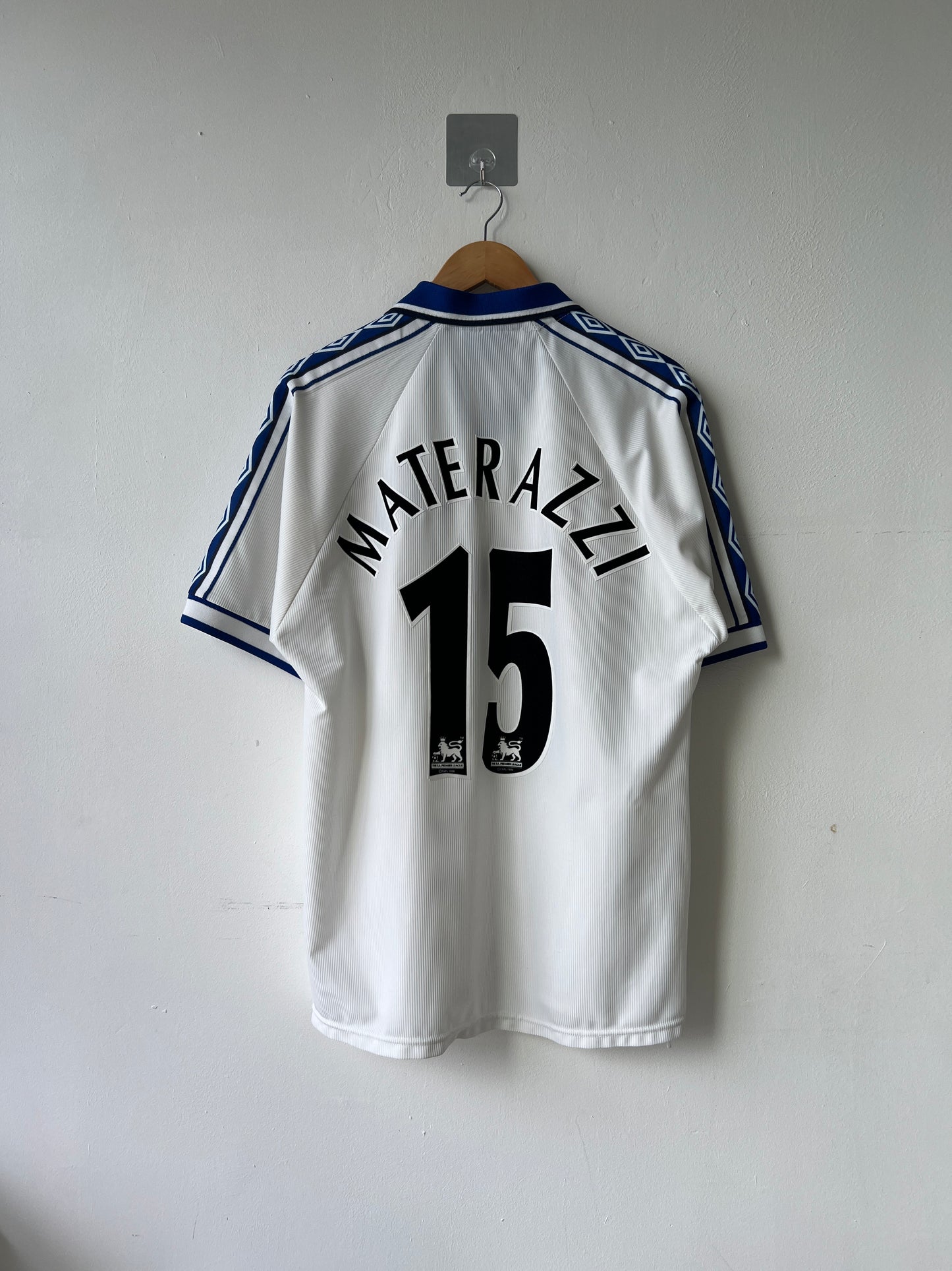 (L) Everton 1998-99 Away Shirt Materazzi #15
