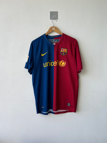 (M) Barcelona 2008-09 Home Shirt Messi #10