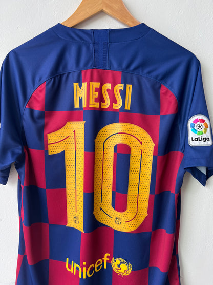 (L) Barcelona 2019-20 Home Shirt Messi #10