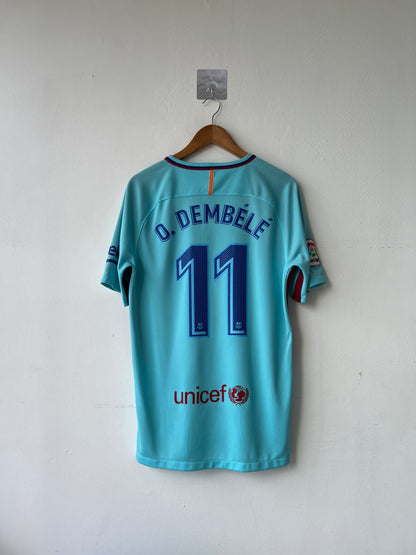 (M) Barcelona 2017-18 Away Shirt O. Dembele #11