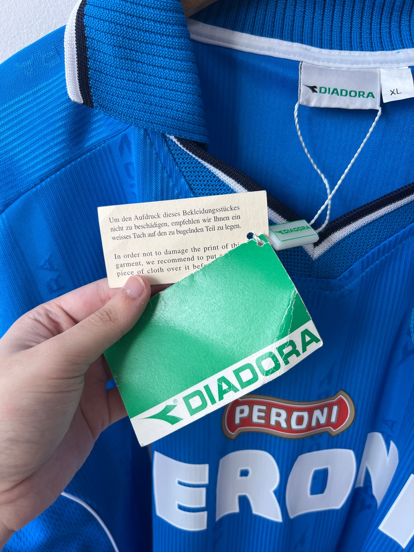 (XL) Napoli 2000-01 Home Shirt (NEW)