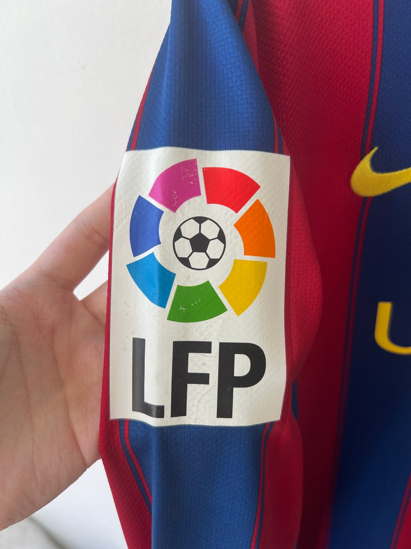 (L) Barcelona 2009-10 Home Long Sleeve Shirt Messi #10 (NEW)
