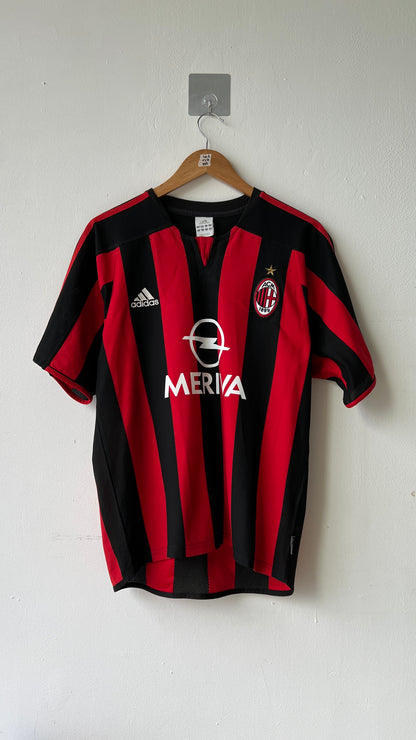 AC Milan 2003-04 Home Shirt Rui Costa #10 (S)