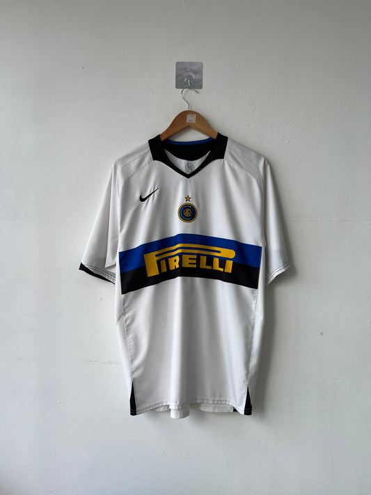 (L) Inter Milan 2005-06 Away Shirt J. Zanetti #4