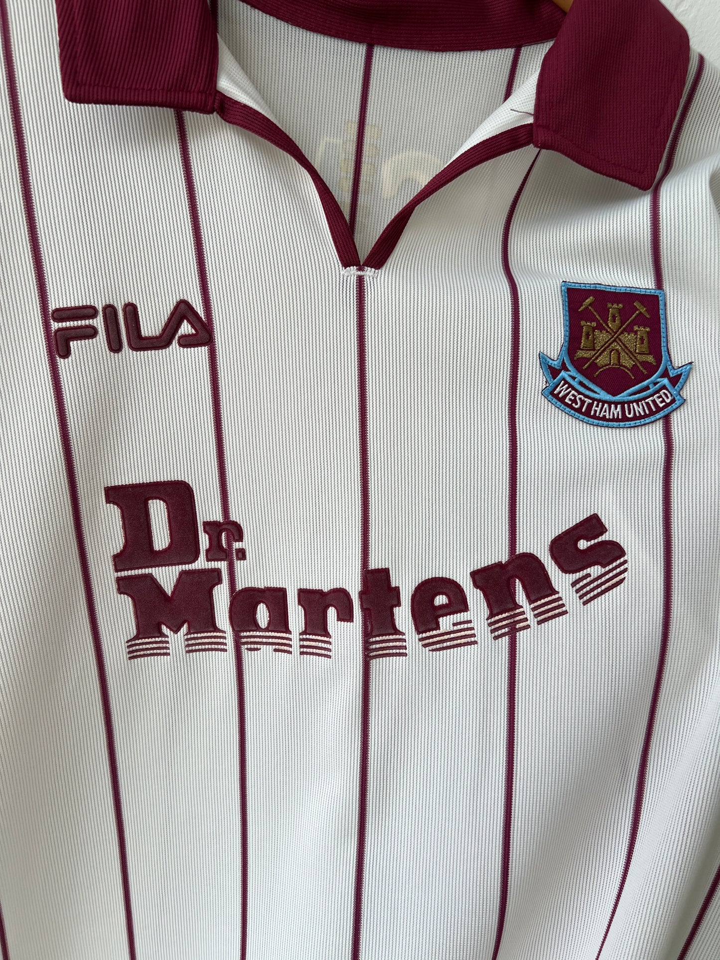 (M) West Ham 2002-03 Away Shirt Di Canio #10