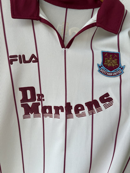 (M) West Ham 2002-03 Away Shirt Di Canio #10