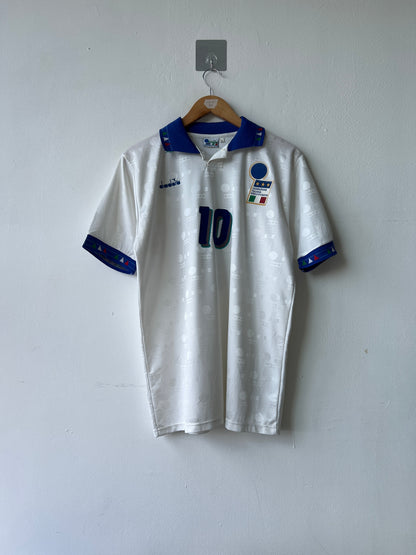 (L) Italy 1994-95 Away Shirt R. Baggio #10