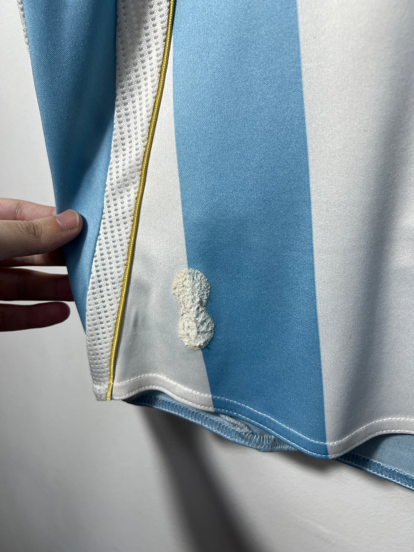 (L) Argentina 2005-07 Home Shirt Messi #19