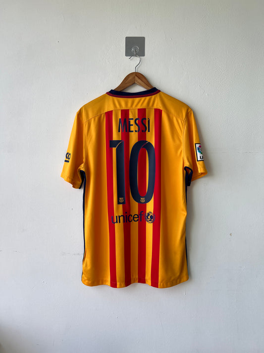 (L) Barcelona 2015-16 Away Shirt Messi #10