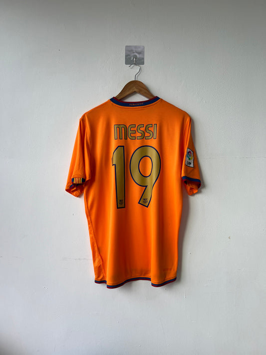 (M) Barcelona 2006-08 Away Shirt Messi #19