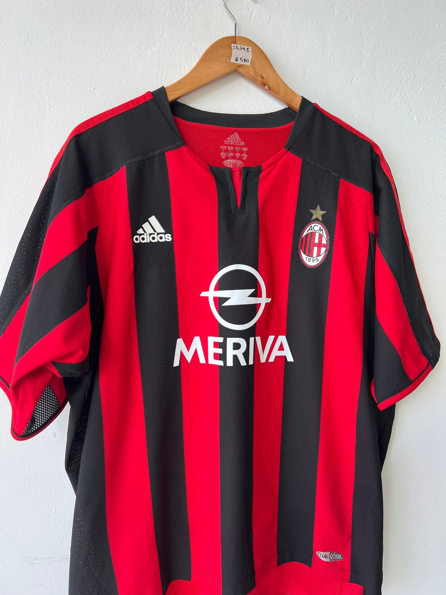 AC Milan 2003-04 Home Player Issue Shirt Kaka #22 (L)