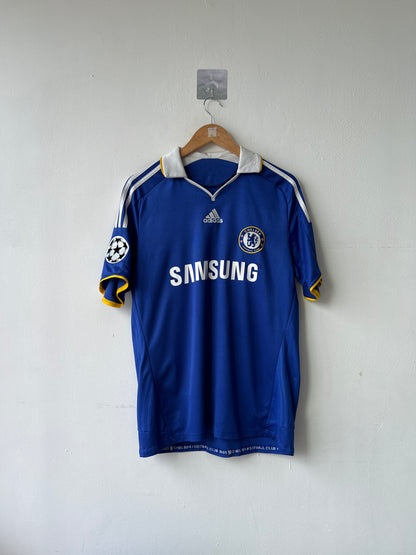 (M) Chelsea 2008-09 Home Shirt Drogba #11