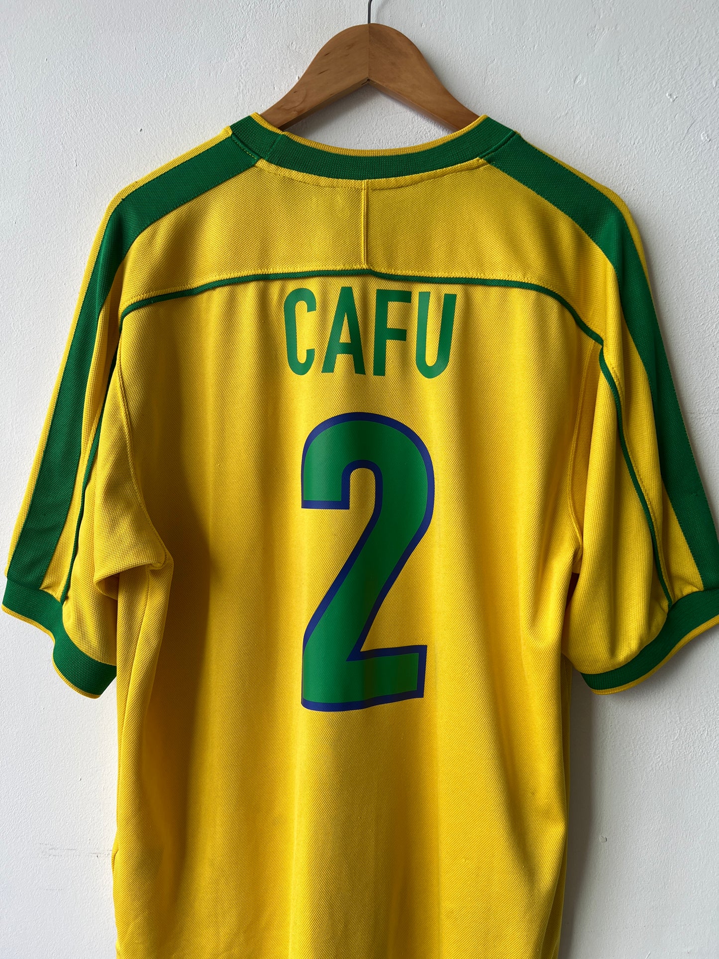 (L) Brazil 1998-00 Home Shirt Ronaldo #9