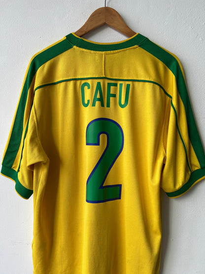 (L) Brazil 1998-00 Home Shirt Ronaldo #9