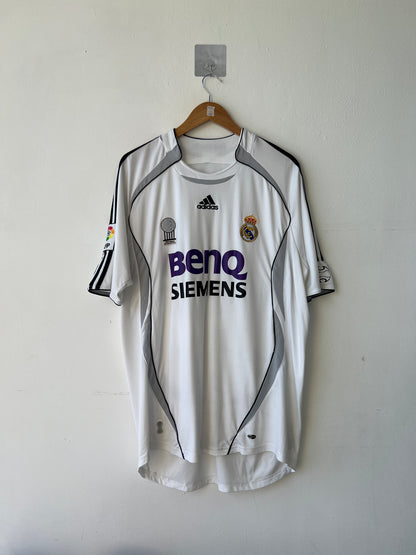 (XL) Real Madrid 2006-07 Home Shirt Beckham #23
