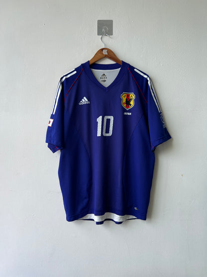 (L) Japan 2002-04 Home Player Version Shirt Nakamura #10